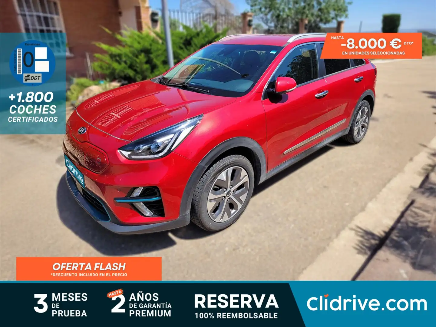 Kia e-Niro Emotion Long Range Piros - 1