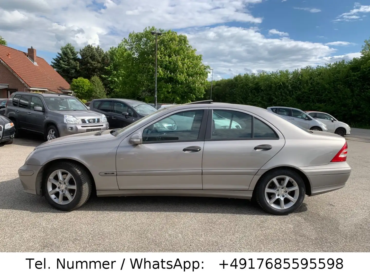 Mercedes-Benz C 200 C -Klasse Lim. C 200 Kompressor/Automatik Zilver - 2
