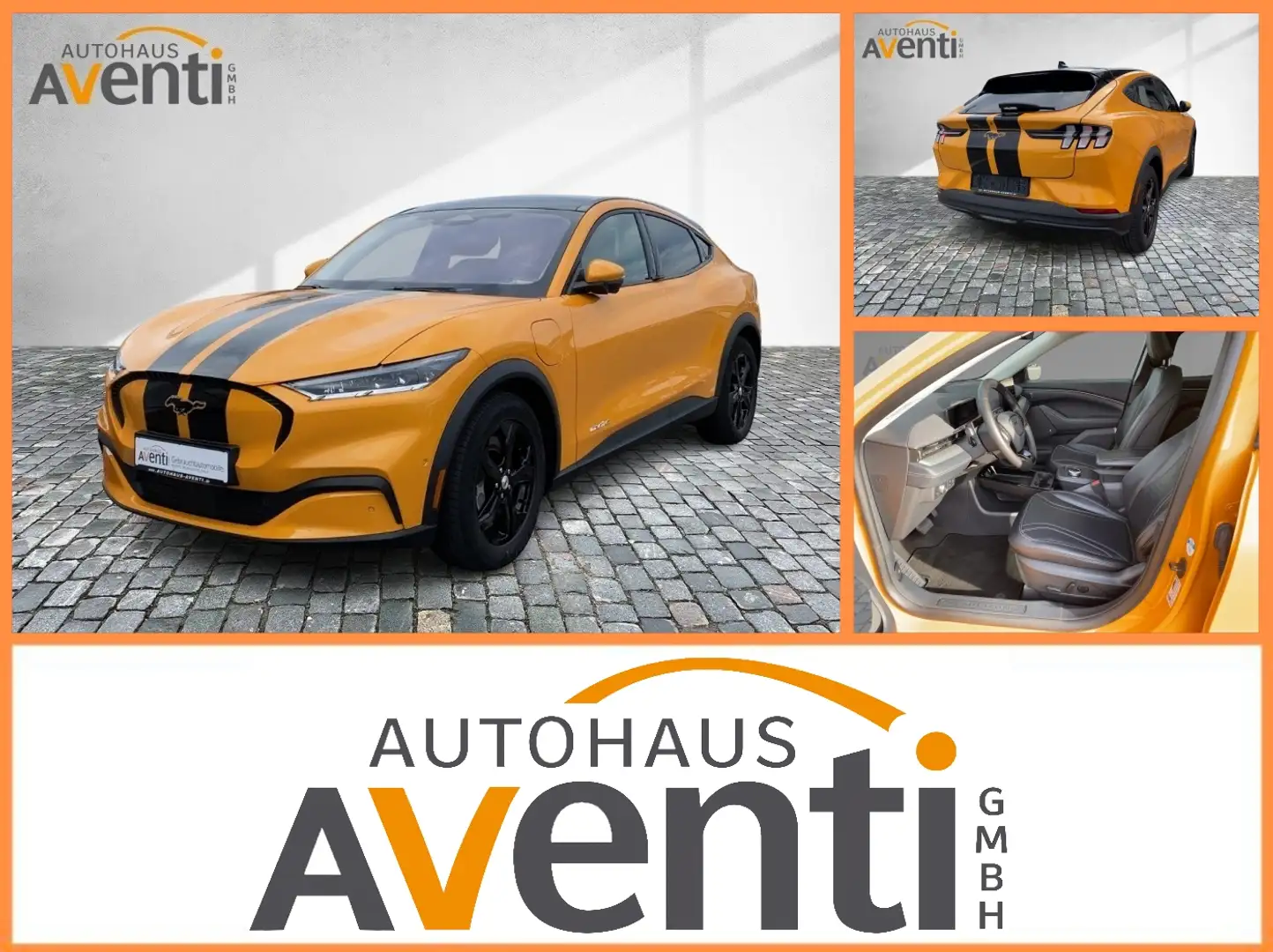 Ford Mustang Mach-E *Pano*ACC*SpurH+SpurW*Park Assist Orange - 1