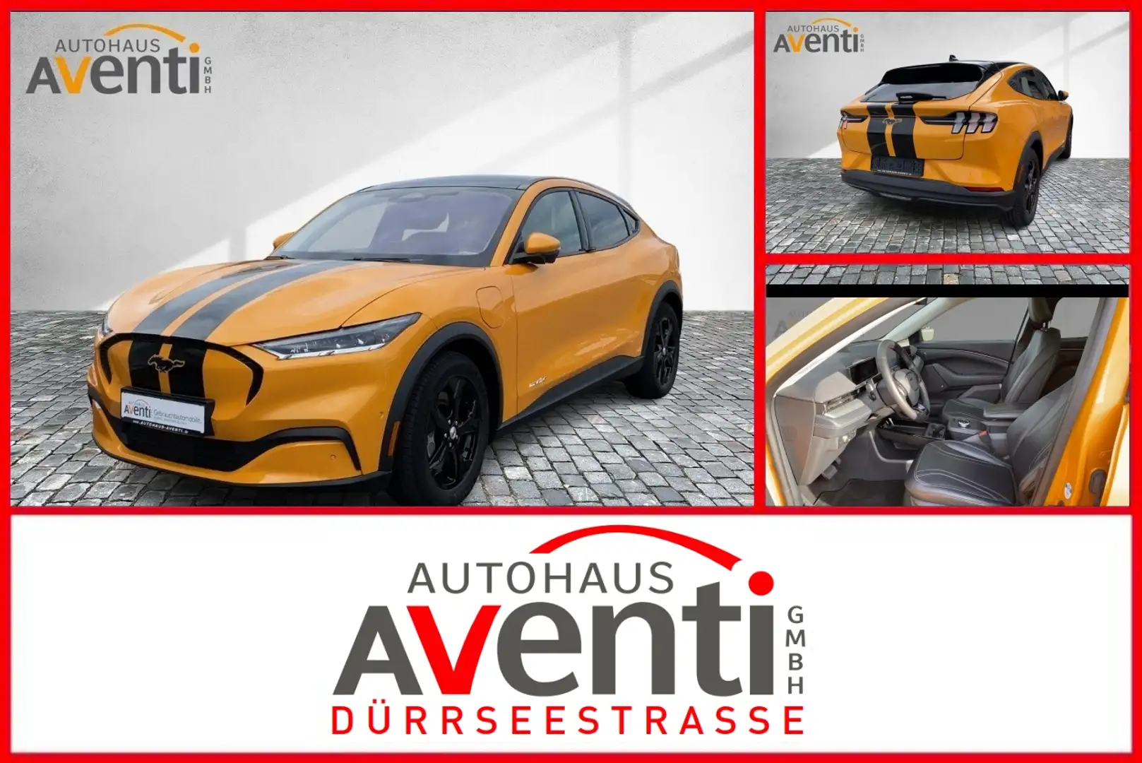 Ford Mustang Mach-E *Pano*ACC*SpurH+SpurW*Park Assist Orange - 1