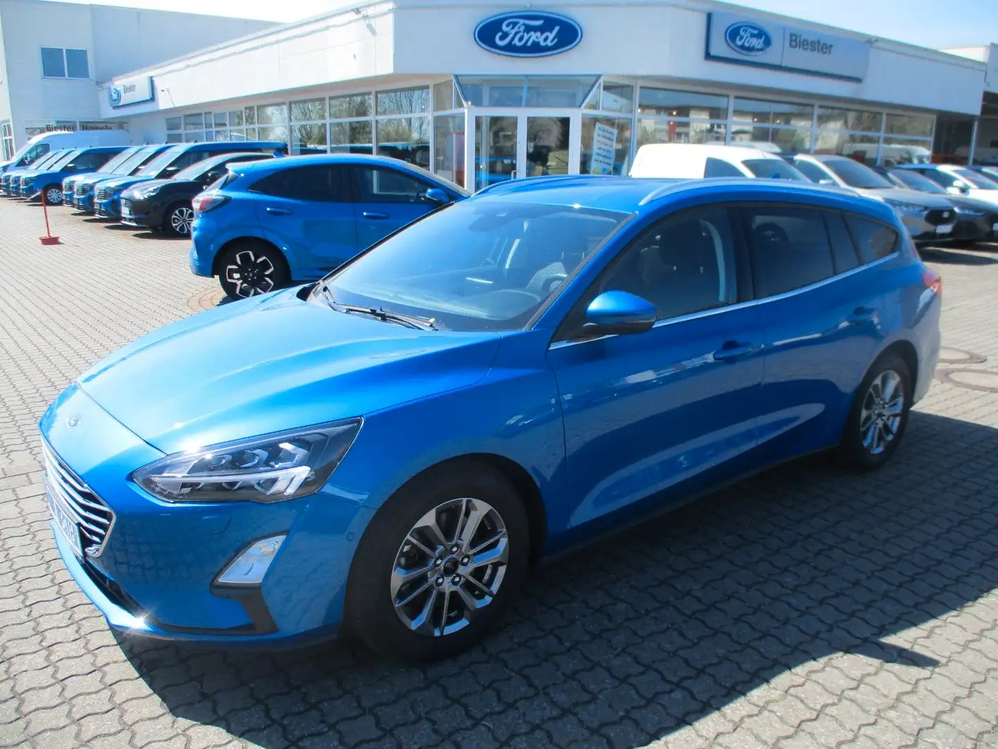 Ford Focus Turnier Titanium LED + PDC + Kamera + NAVI Blau - 2