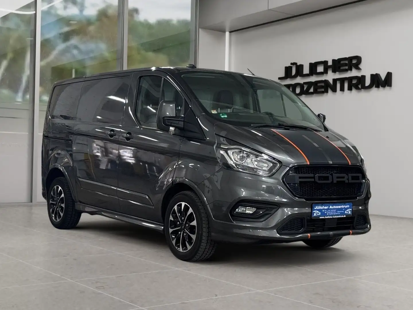 Ford Transit Custom L1 Sport Automatik, 2.Hand Grau - 1