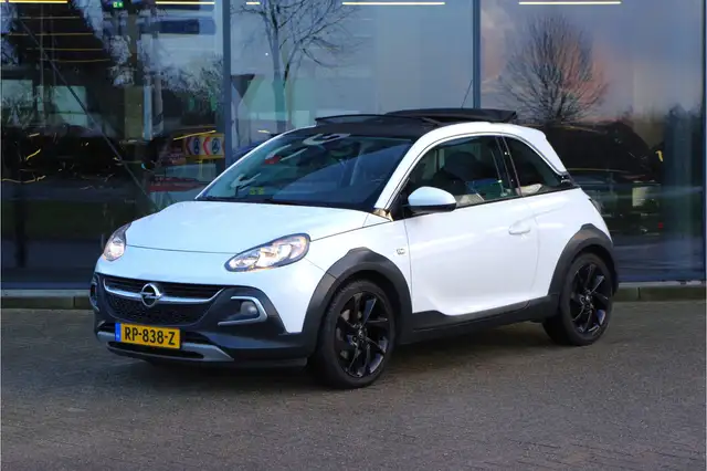 Opel Adam 1.0 Turbo 116 PK Rocks, Vouwdak, Leder, Stuur- & S