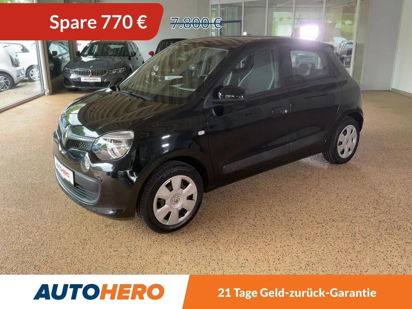Renault Twingo 1.0 SCe Dynamiqu *LIMITER*KLIMA*GARANTIE* Schwarz - 1