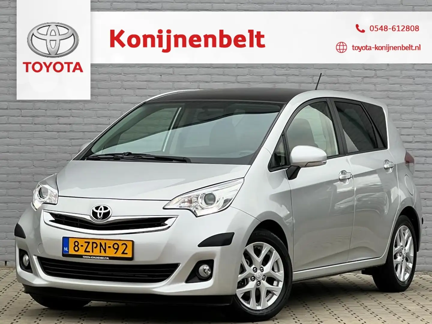 Toyota Verso-S 1.3 VVT-i Trend Automaat Silver - 1
