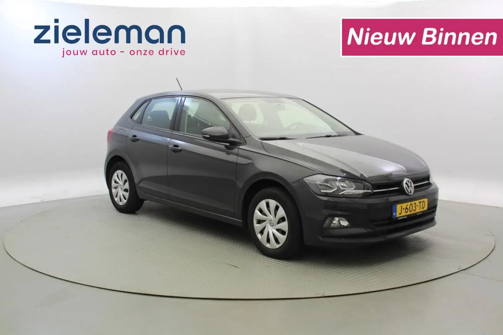Volkswagen Polo 1.0 Comfortline - Airco, Cruise Grijs - 1