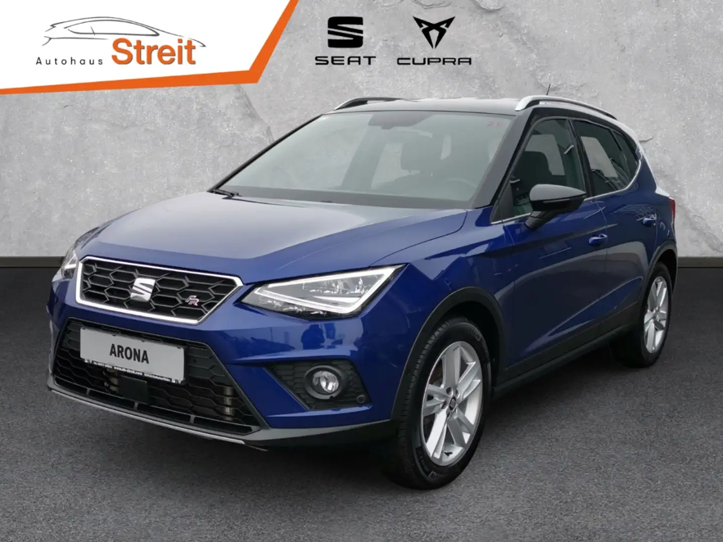 SEAT Arona FR 1.0 TSI 7-Gang DSG Navi Soundsystem LED Sperrdi Blau - 1