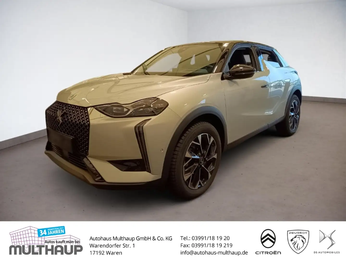 DS Automobiles DS 3 DS Opera PureTech 130 LED Leder SHZ PDC Gris - 1