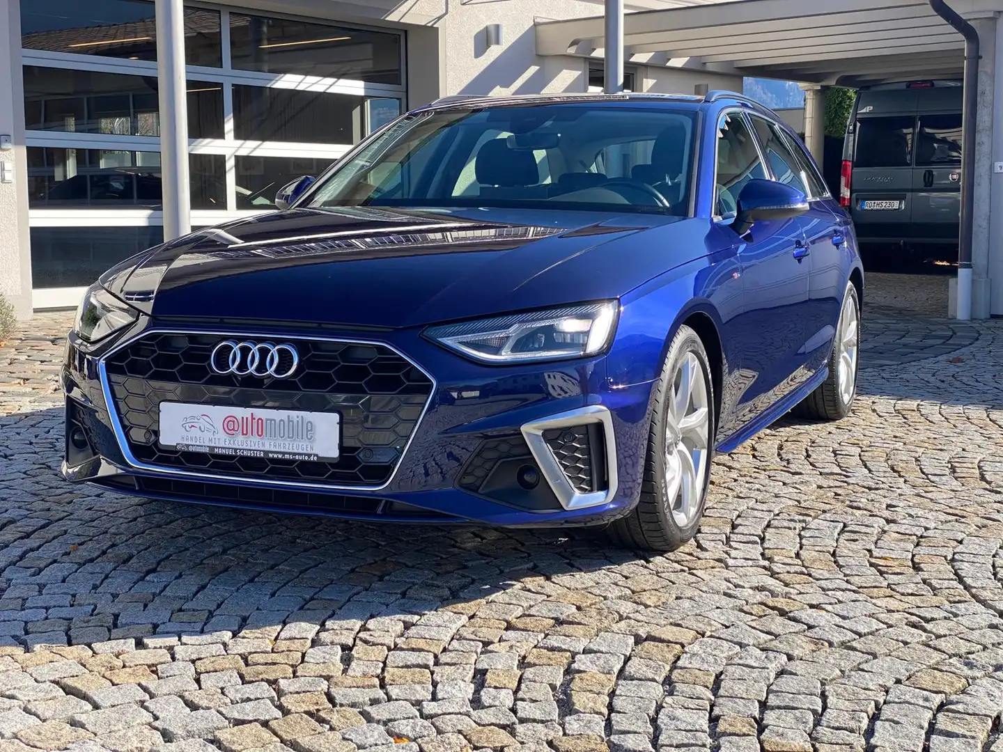 Audi A4 35TDI Avant|LED|MMI-Navi|ACC|SpurAssi|KeyLess Bleu - 1