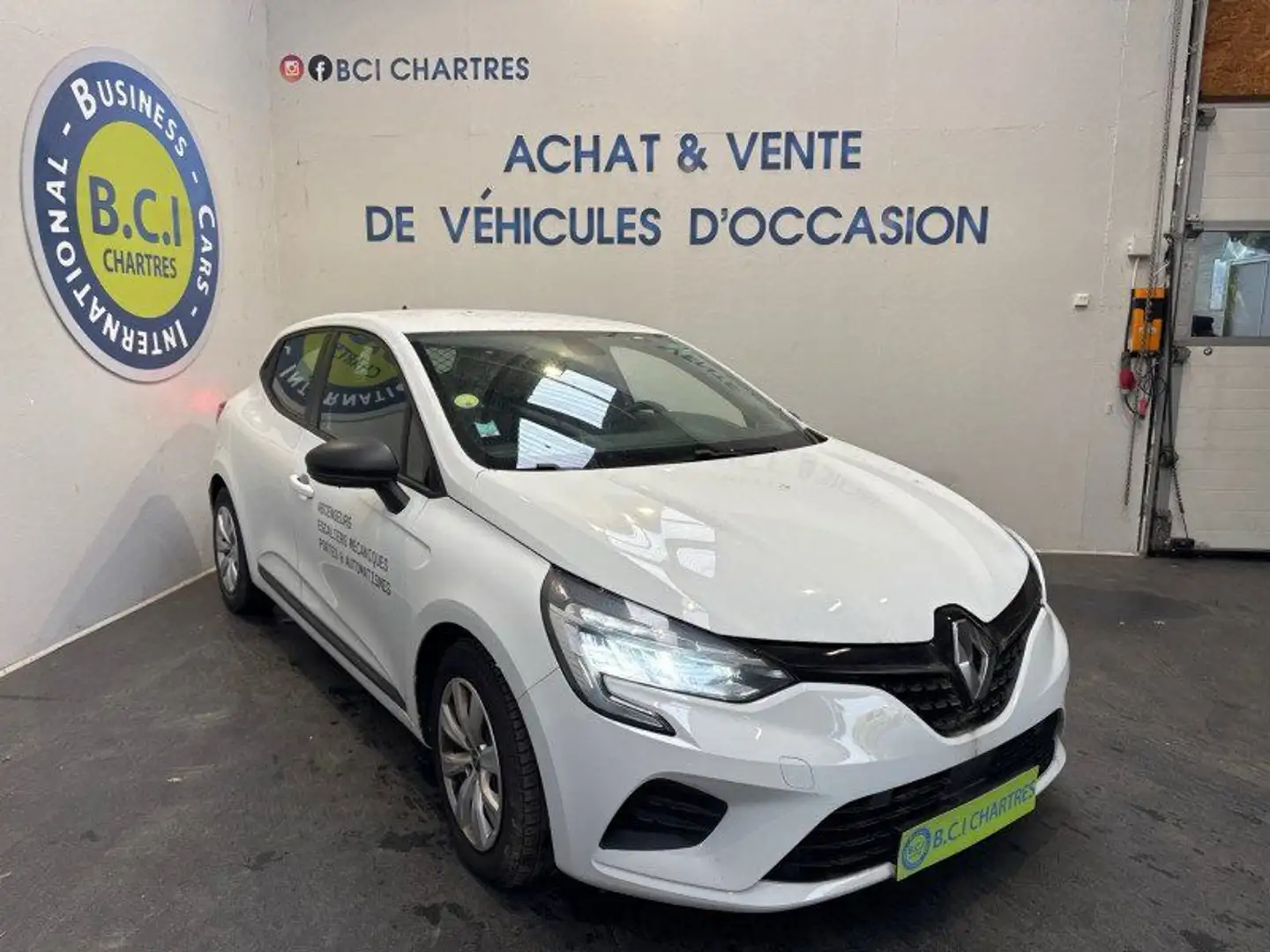 Renault Clio V STE 1.5 BLUE DCI 85CH AIR Blanc - 2