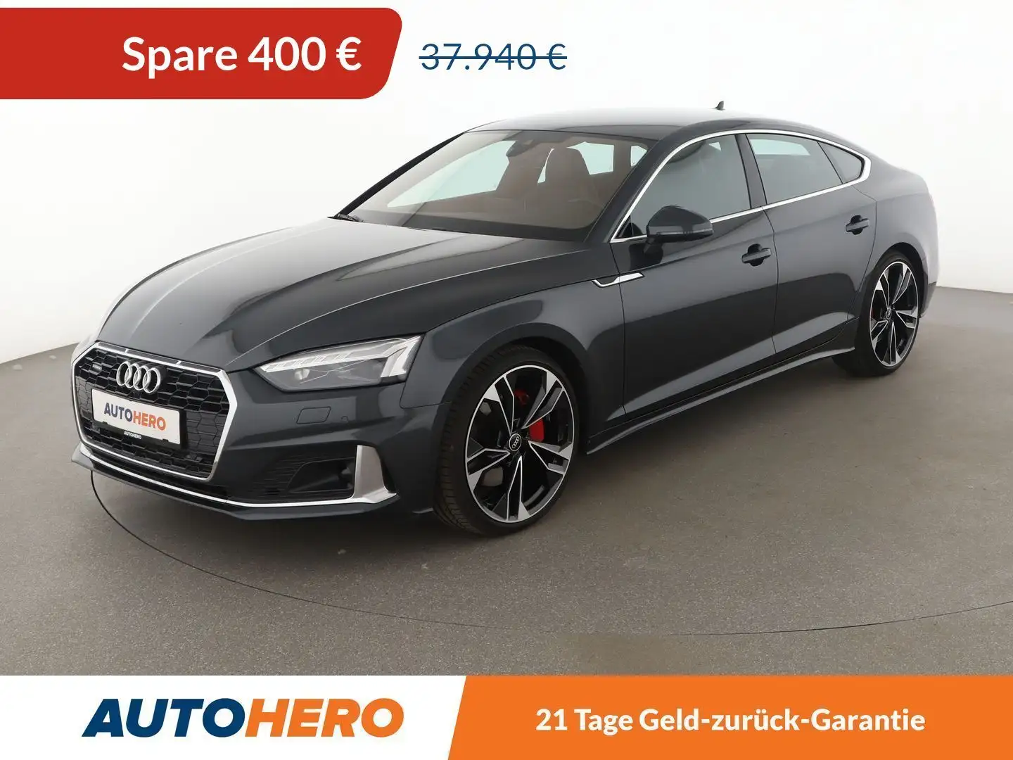 Audi A5 45 TFSI quattro advanced Aut.*NAVI*LED*360°* Grey - 1