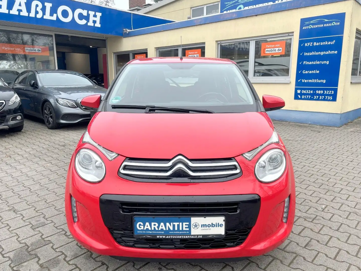 Citroen C1 Shine R-Cam Temp. 1-Hand Service+ TOP! Rot - 2