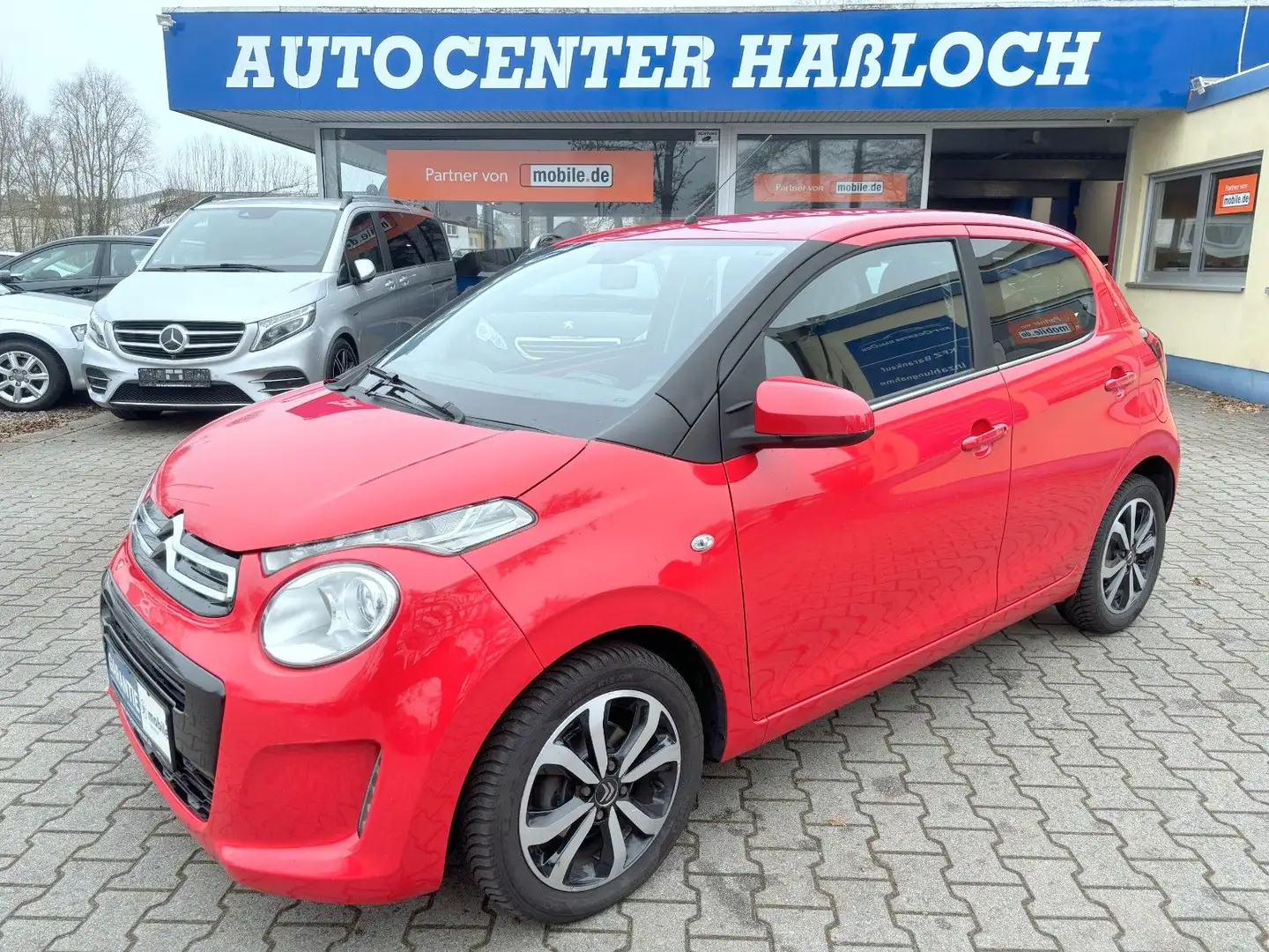 Citroen C1 Shine R-Cam Temp. 1-Hand Service+ TOP! Rot - 1