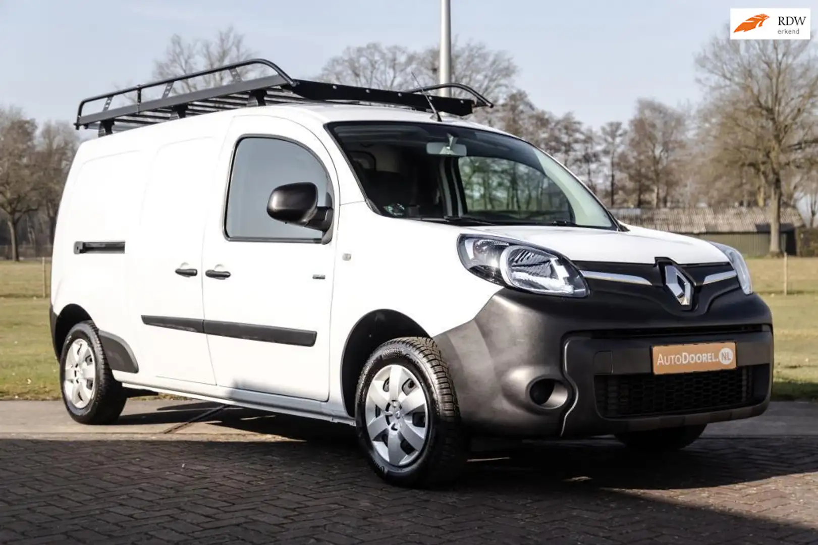 Renault Kangoo Z.E. Maxi incl. Accu Navigatie Airco Wit - 1