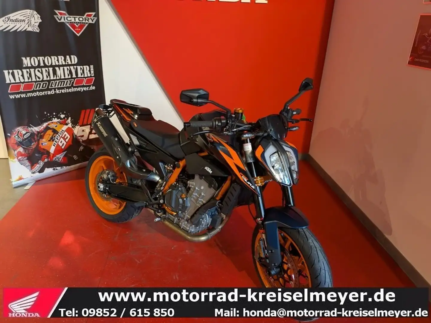 KTM 890 Duke Top gepflegter Zustand aus 1. Hand mit Zubehör! Zwart - 1