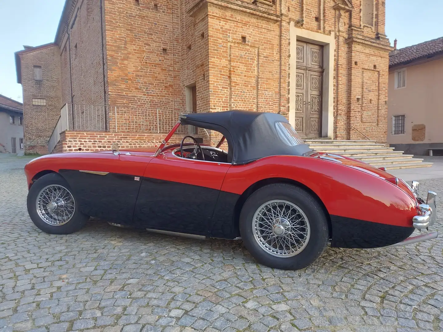 Austin-Healey 100 /4 BN1 Rosso - 2