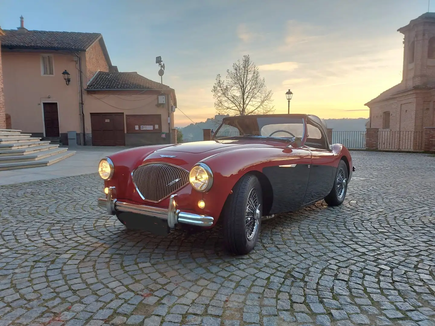 Austin-Healey 100 /4 BN1 Rosso - 1