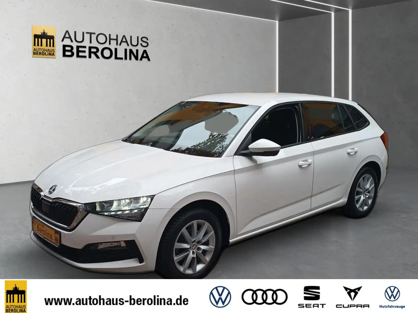 Skoda Scala 1.0 TSI Ambition *PDC*KLIMA* Bianco - 2