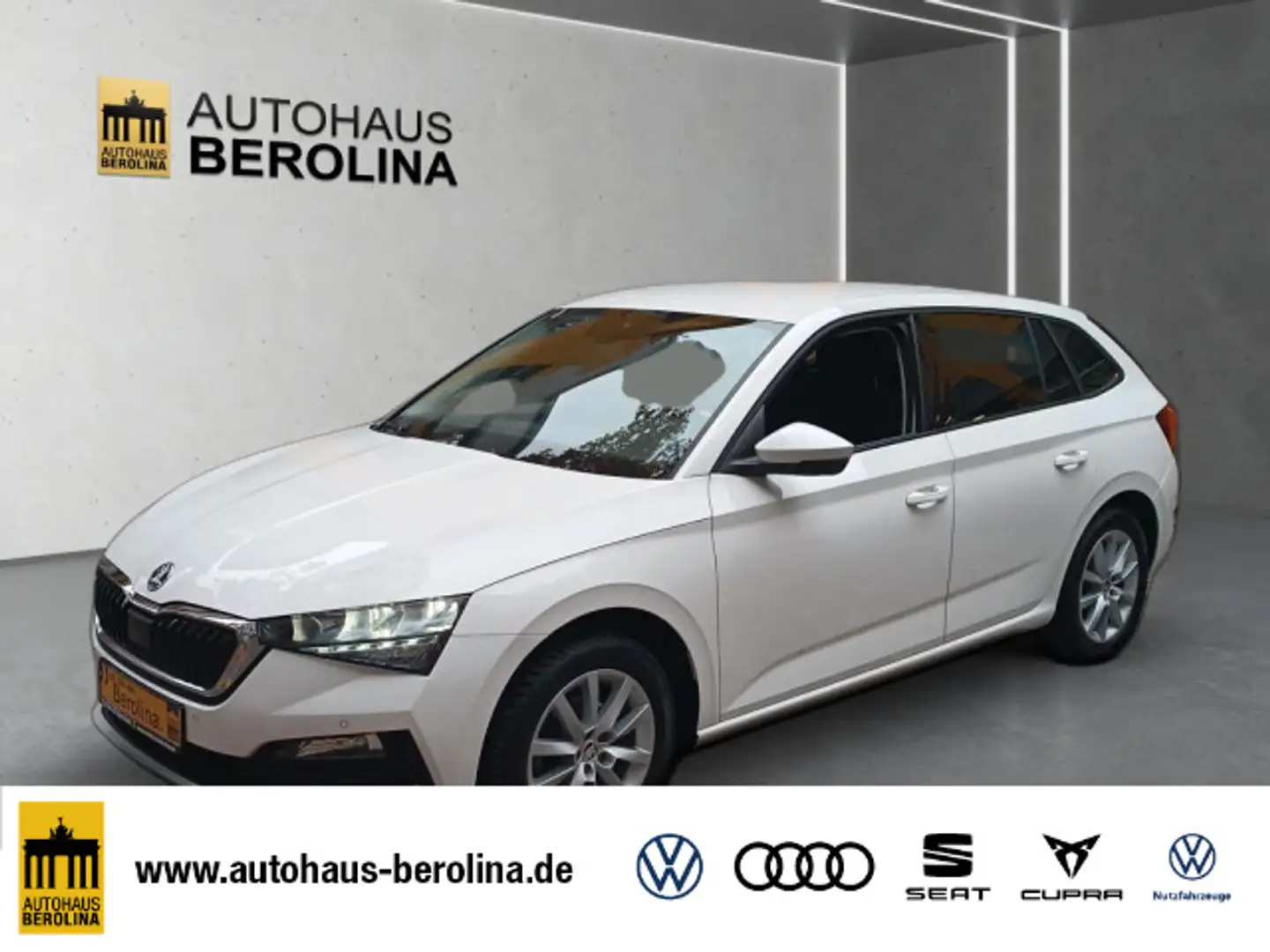 Skoda Scala 1.0 TSI Ambition *PDC*KLIMA* Bianco - 1