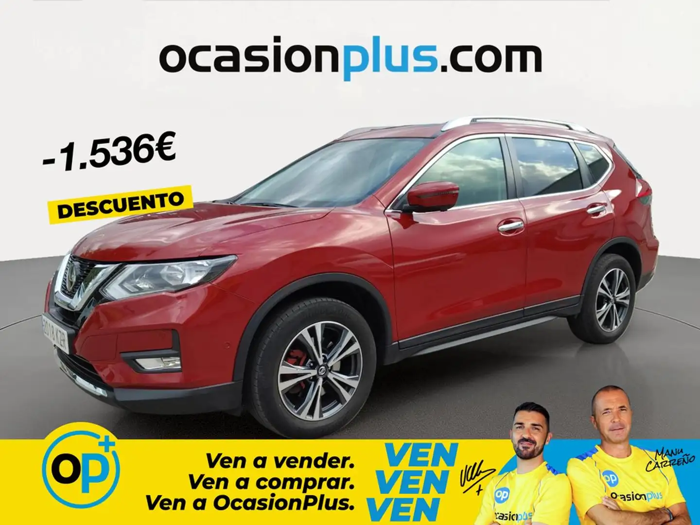 Nissan X-Trail 1.7 dCi Acenta 4x2 Rojo - 1