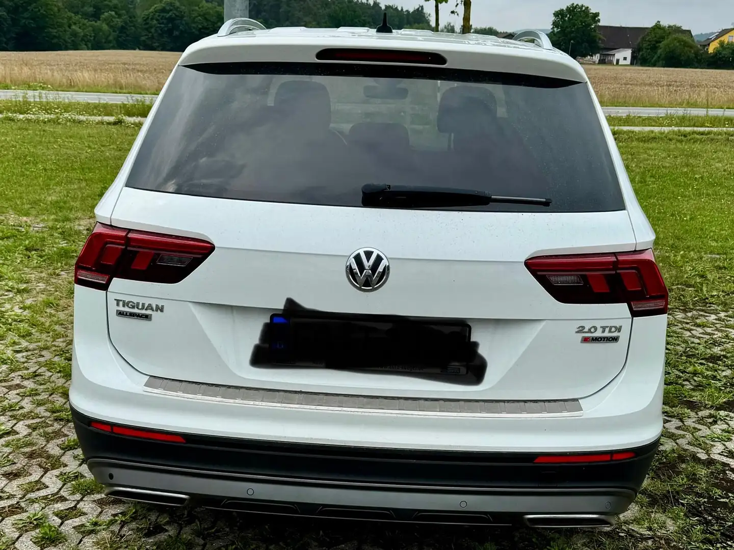 Volkswagen Tiguan Allspace Tiguan Allspace 2.0TDI AHK 4Motion DSG Comfortline Weiß - 2