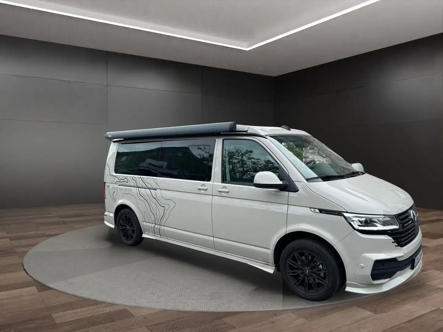 Volkswagen T6 California T6.1 California Lang*ABT XNH High-End Camper*AHK Grau - 2