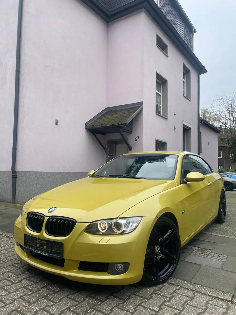 BMW 320 e93 129.000km CABRIO TÜV NEU Yellow - 1