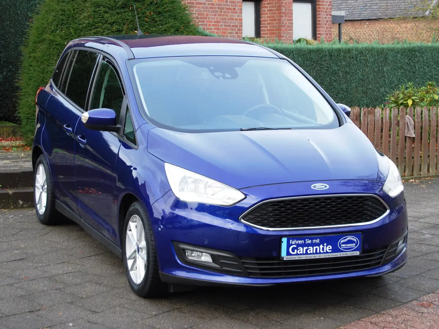 Ford Grand C-Max Business Edition *7 Sitzer/  Service -TÜV Neu * Blue - 1