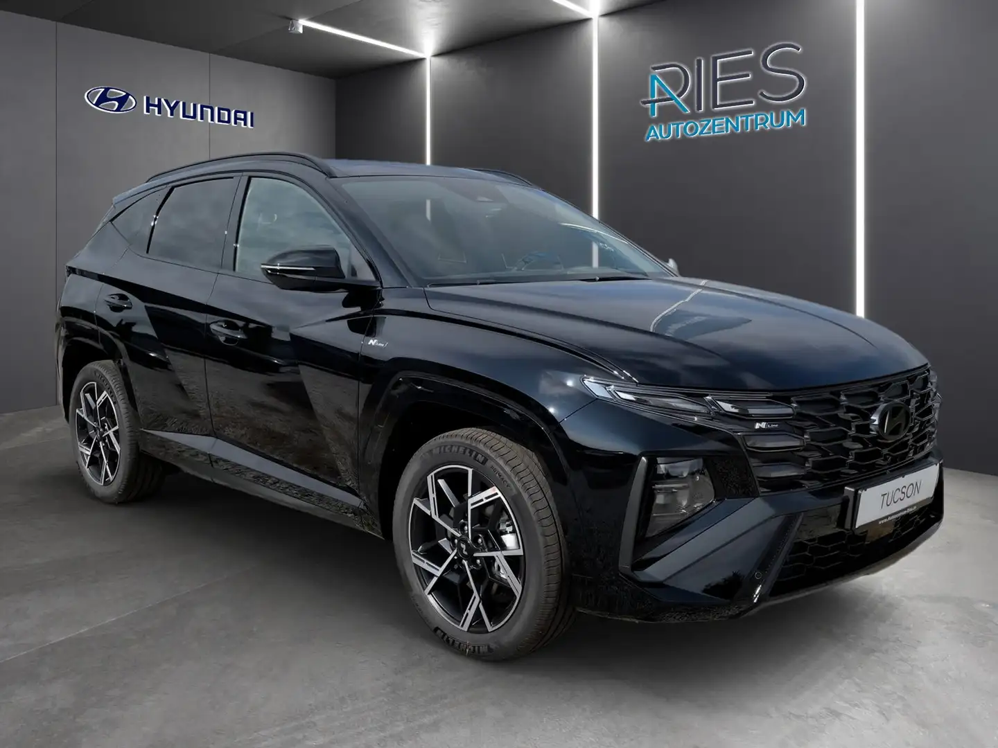 Hyundai TUCSON 1.6 T-GDi *LED*NAVI*CARPLAY*RVM*LKA* Nero - 2