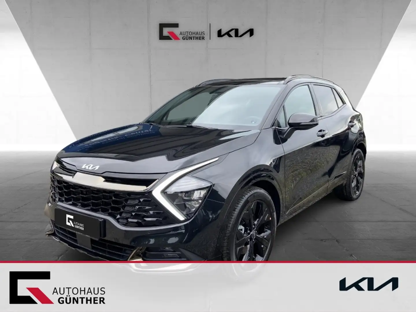 Kia Sportage Nightline Edition 1.6 T-GDI MHEV DCT Glasdach Noir - 1