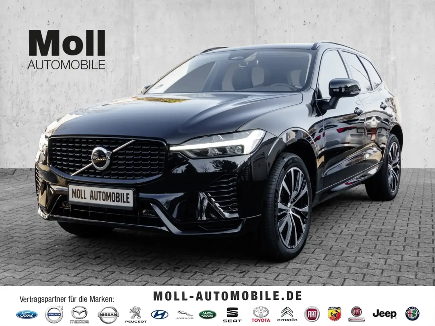 Volvo XC60 Plus Dark 2WD B4 Benzin EU6d digitales Cockpit Mem Black - 1