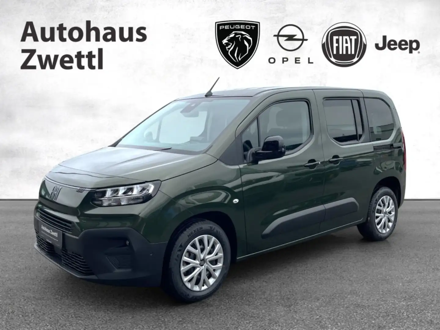 Fiat Doblo M BHDI 130 Grün - 1