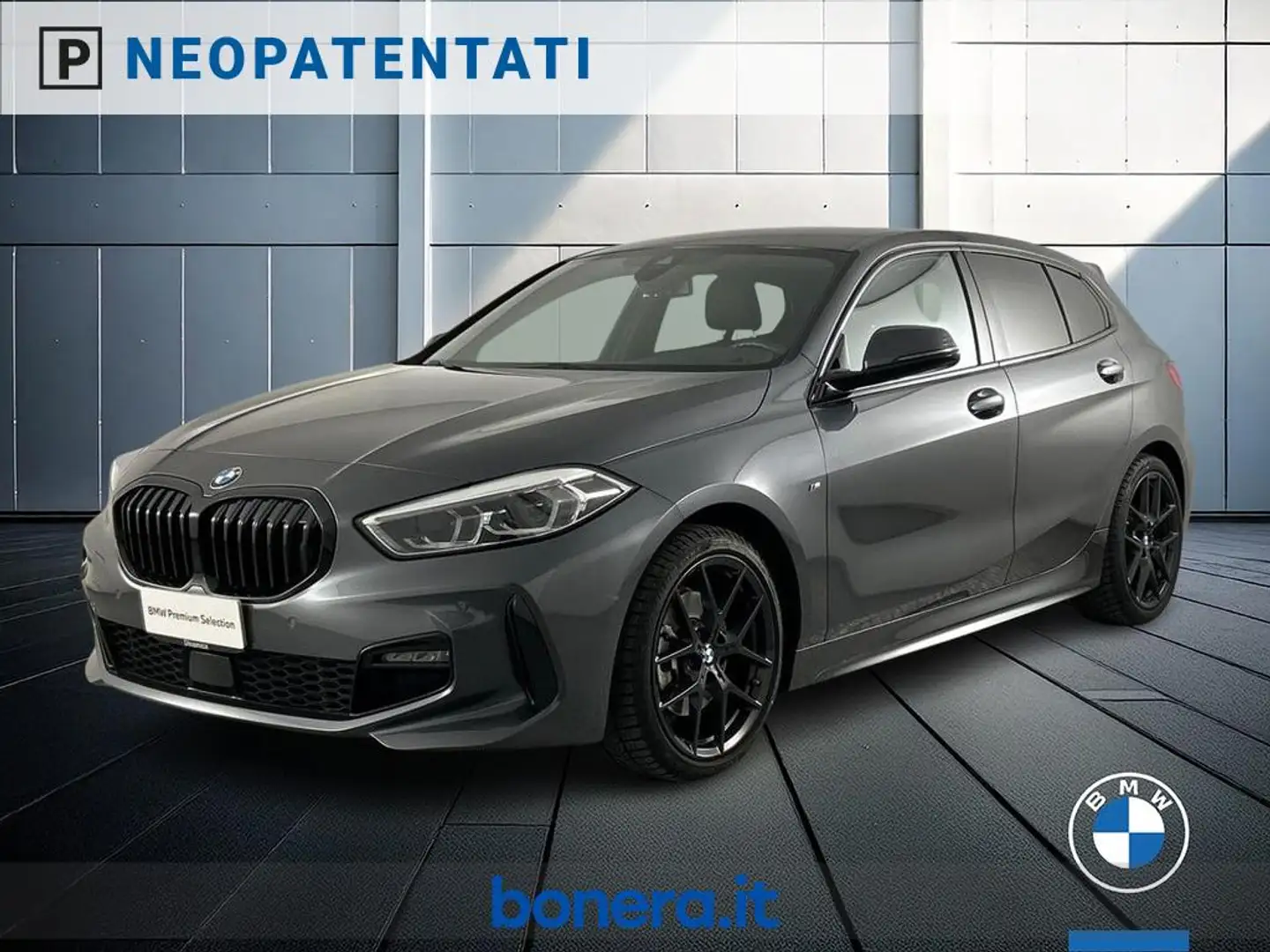 BMW 116 d Msport Exterior auto Grigio - 1