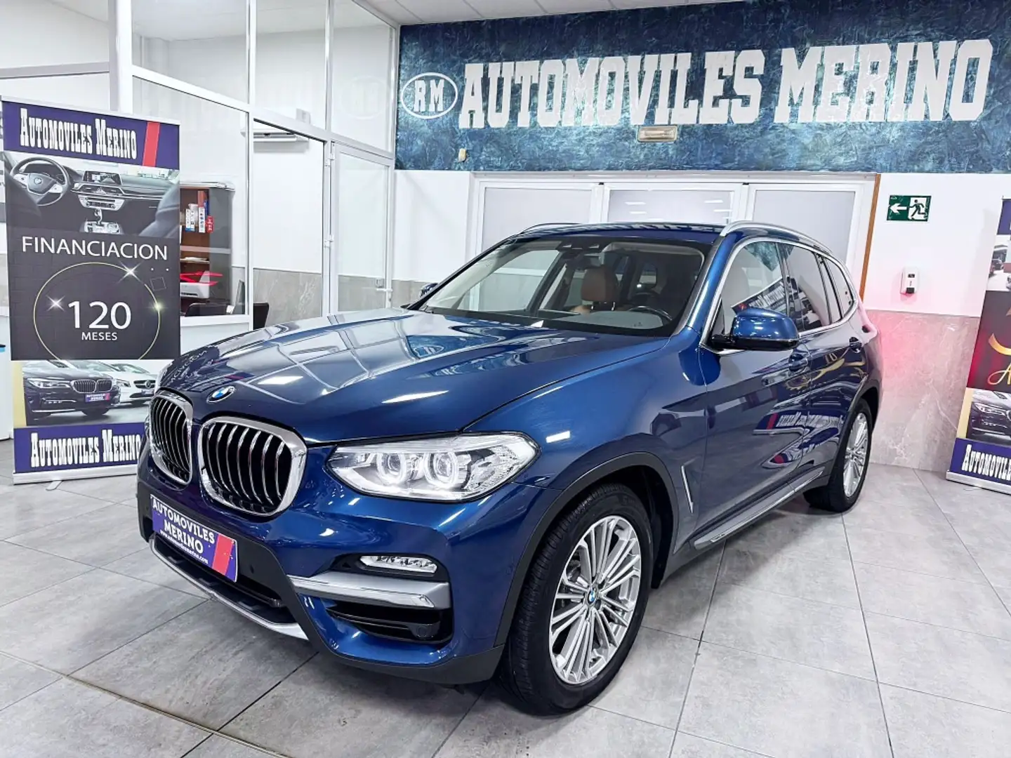 BMW X3 sDrive 18dA Blauw - 1