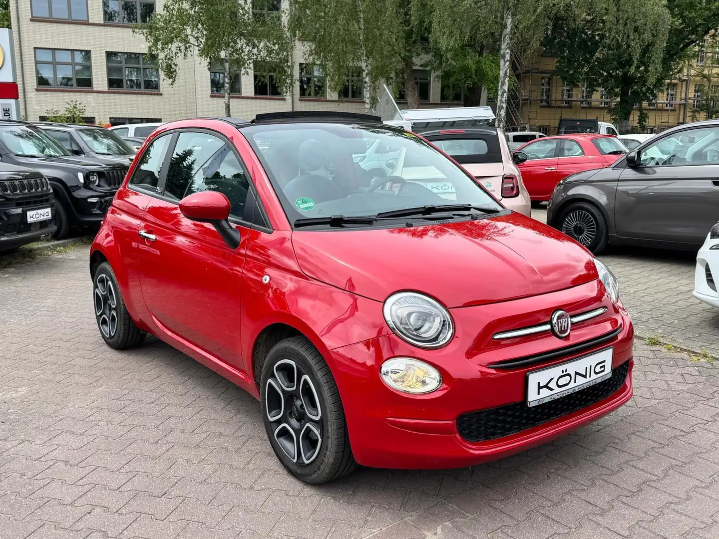 Fiat 500C Cabrio 1.0 GSE CLUB KLIMA*CARPLAY*TEMPO*PDC Rot - 2