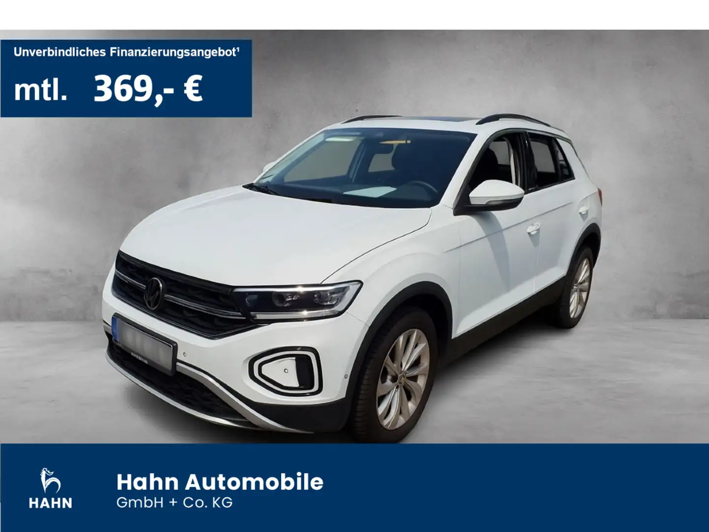 Volkswagen T-Roc 2.0TDI Style ACC AHK Cam LED Navi AppConne Weiß - 1