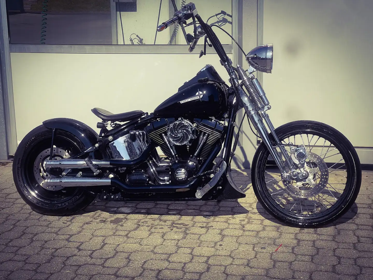 Harley-Davidson Softail Springer Чорний - 1