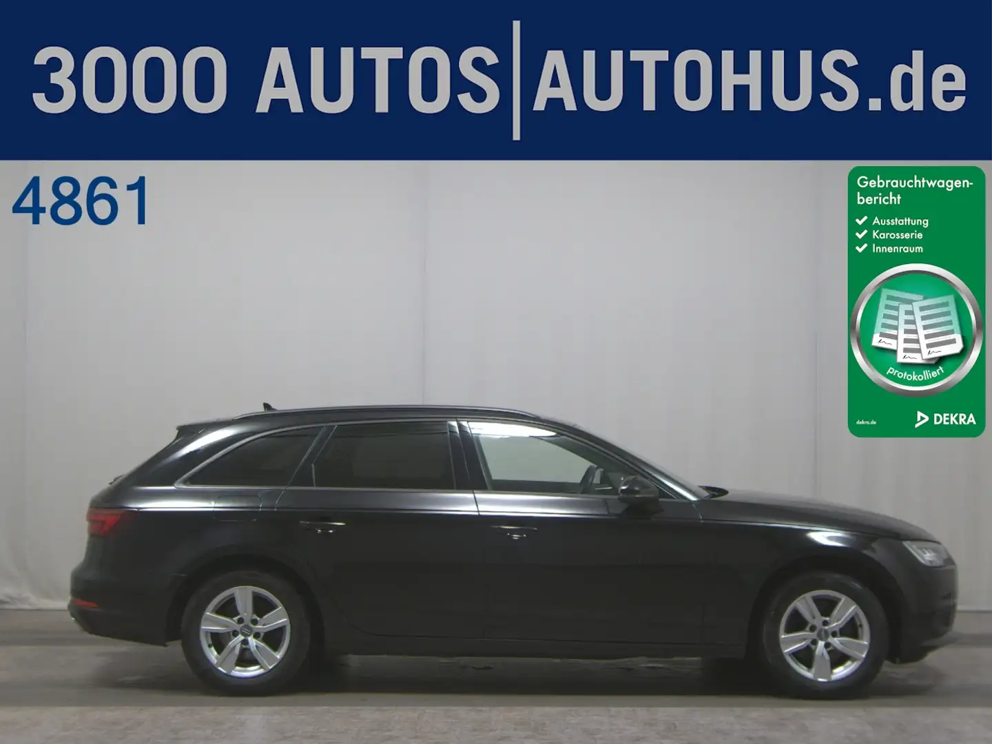 Audi A4 Avant 40 TFSI Navi Matrix vc AHK ACC PDC Schwarz - 1