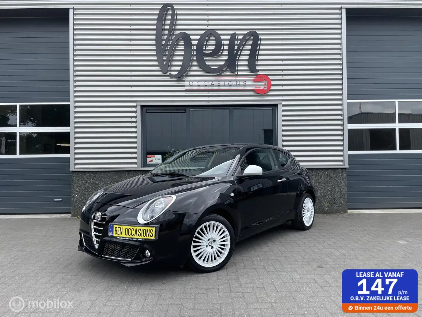 Alfa Romeo MiTo 1.4 Super 2e Eig DEALER ONDERHOUDEN! Noir - 1