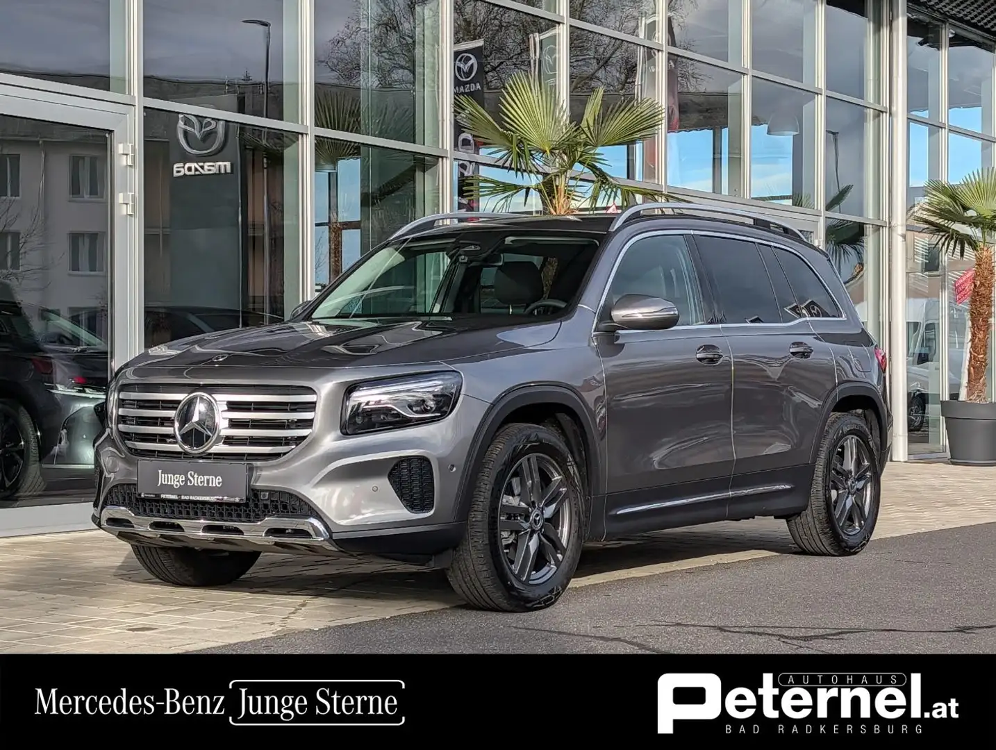 Mercedes-Benz GLB 200 Progressive PTS Shz Mbeam eHeck AUT RKam Szürke - 1
