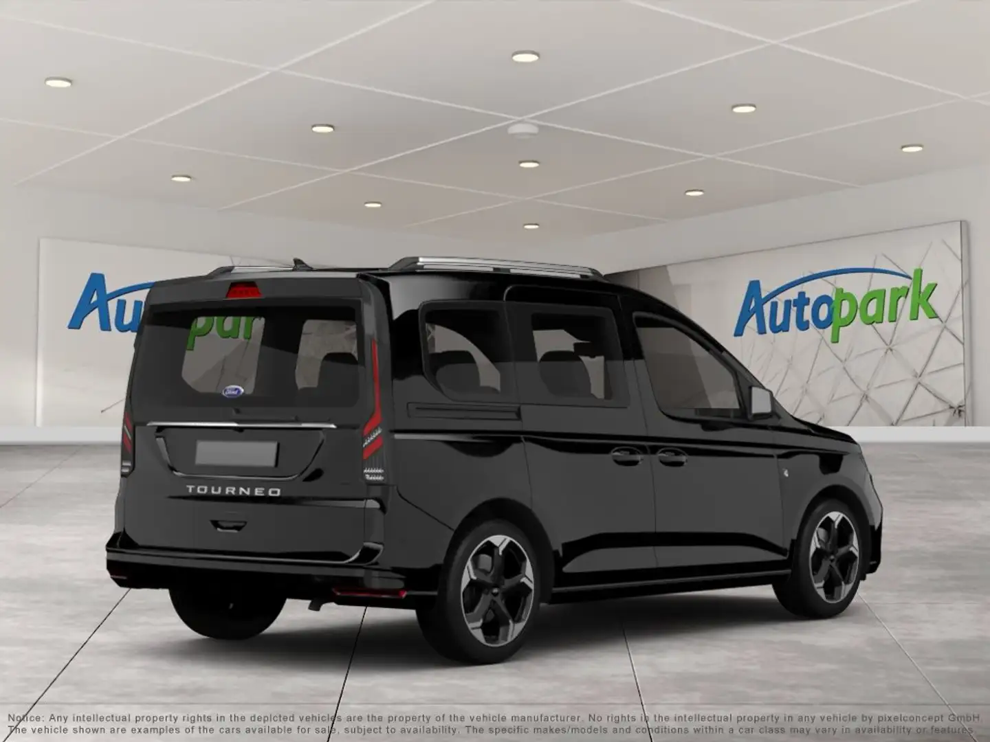 Ford Tourneo Connect TREND Zwart - 2