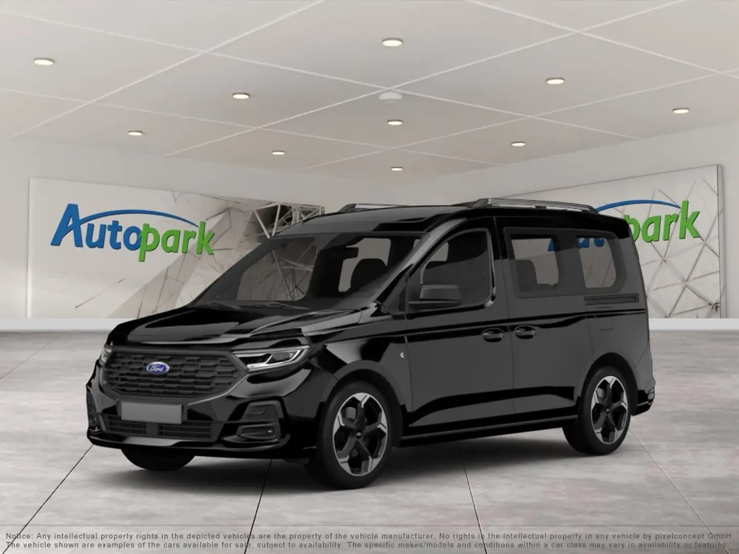 Ford Tourneo Connect TREND Zwart - 1
