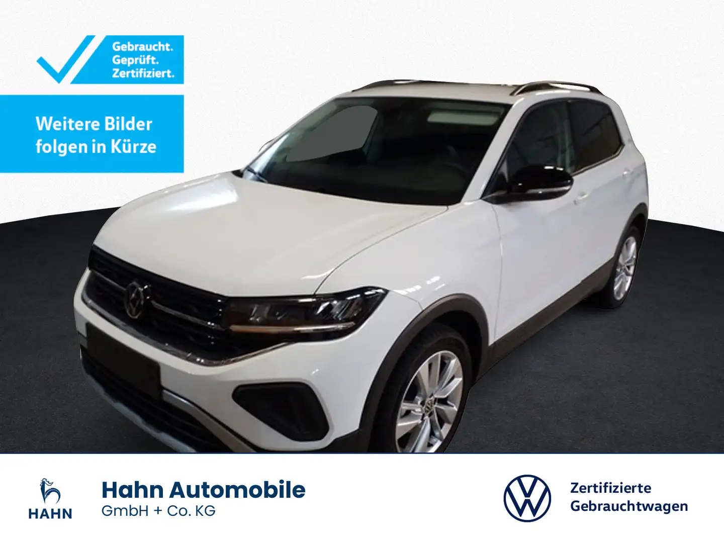 Volkswagen T-Cross 1.0TSI DSG Goal LED APP Sitzhzg ACC DAB Weiß - 1