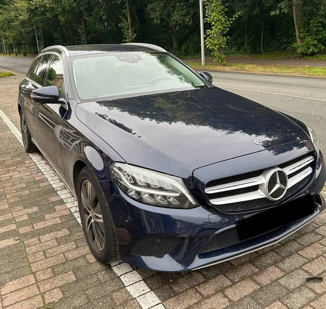 Mercedes-Benz C 160 T 9G-TRONIC Exclusive Blau - 2