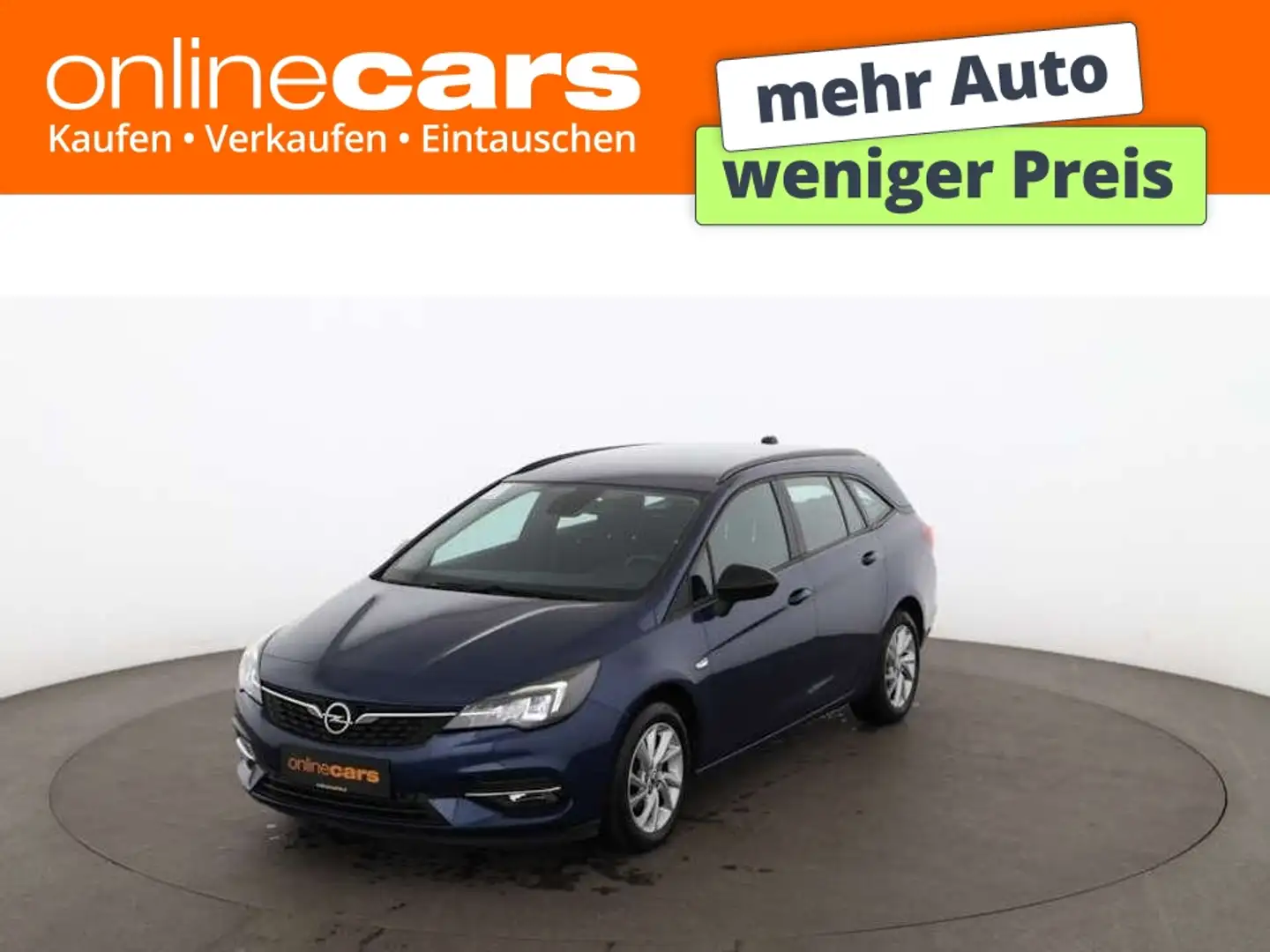 Opel Astra K ST 1.2 Turbo Edition LED NAVI R-CAM TEMP Blau - 1