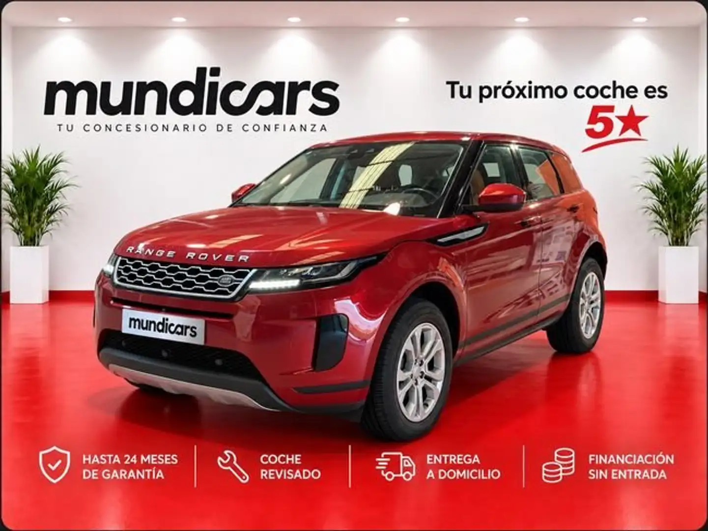 Land Rover 2.0 D150 S AUTO 4WD MHEV Rojo - 1
