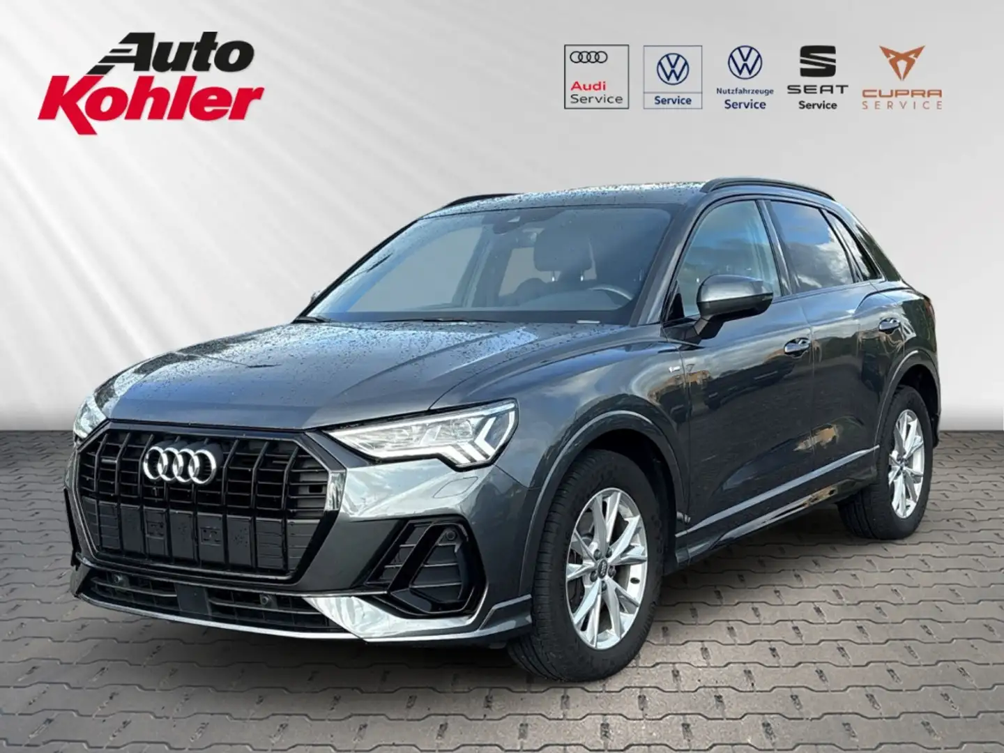 Audi Q3 45 TFSI quattro S line 2.0 Matrix Pano Bang & Oluf Grau - 1