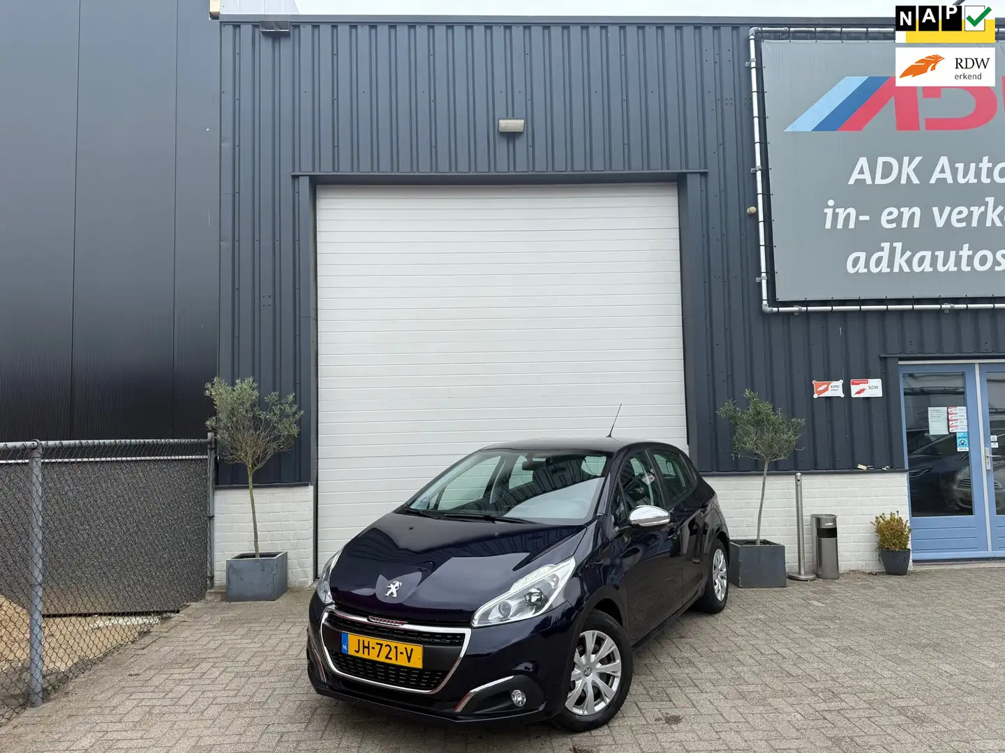 Peugeot 208 1.2 PureTech Blue Lion NAVI/AIRCO/CRUISE/TREKHAAK/ Bleu - 1