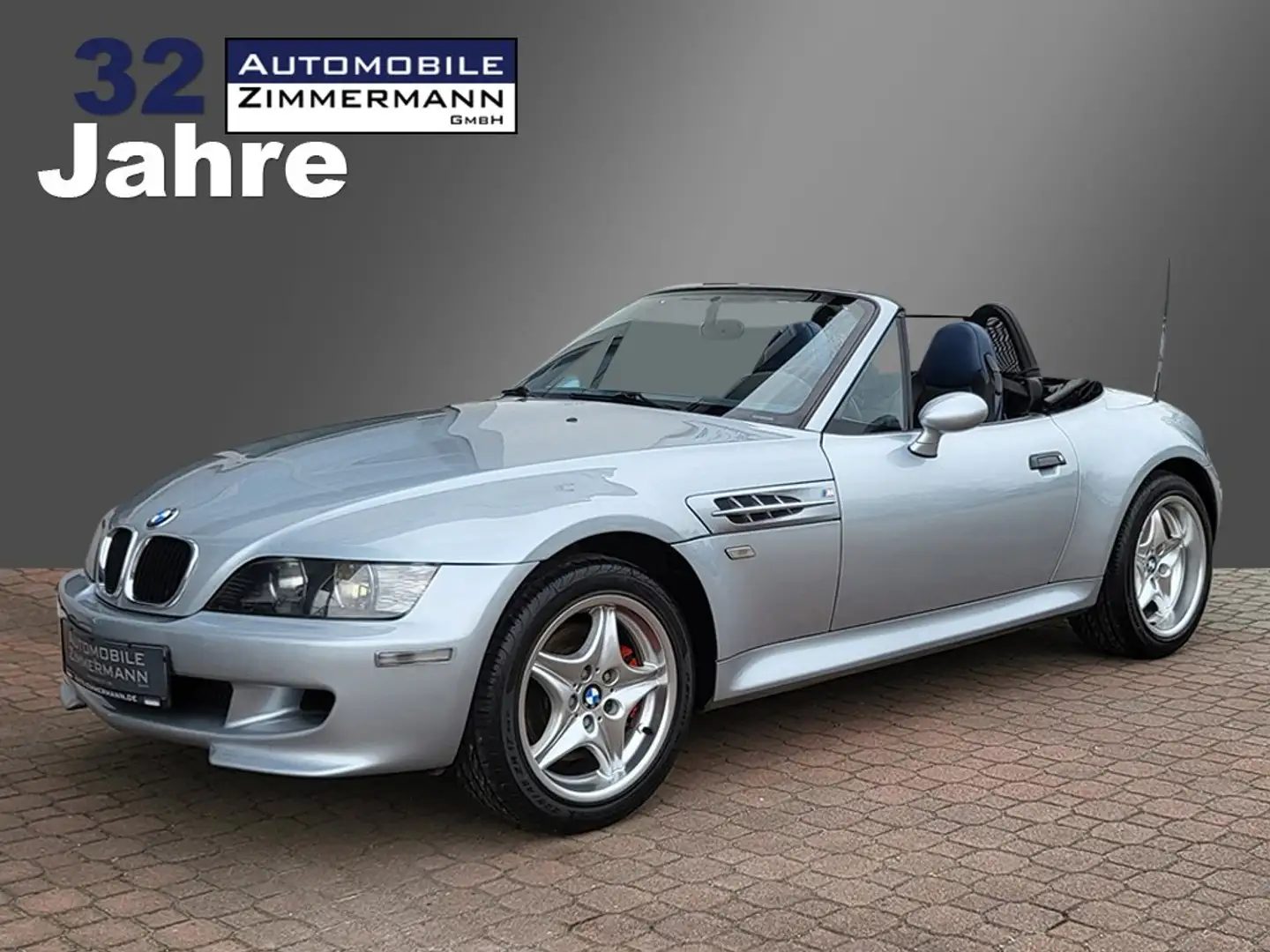 BMW Z3 M Roadster, scheckheftgepflegt *Finanz. mögl.* Gümüş rengi - 2