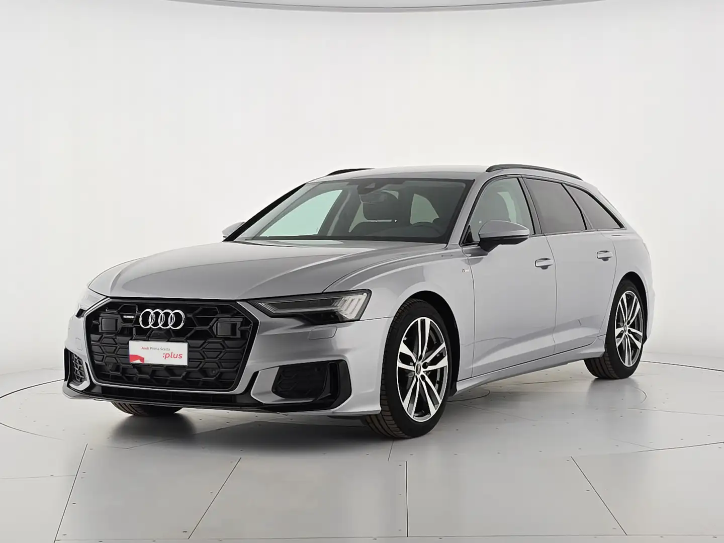 Audi A6 avant 40 2.0 tdi mhev 12v s line edition quattro s Argento - 1